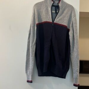 EUC Janie and Jack Boys Size 7 zip sweater.
